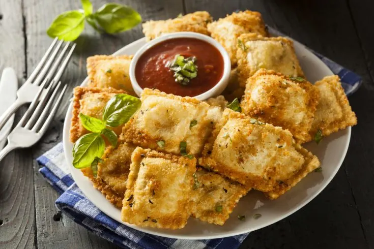 air fryer fried ravioli