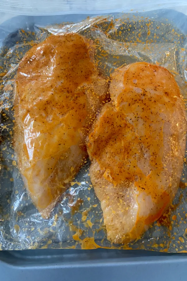 marinating chicken 