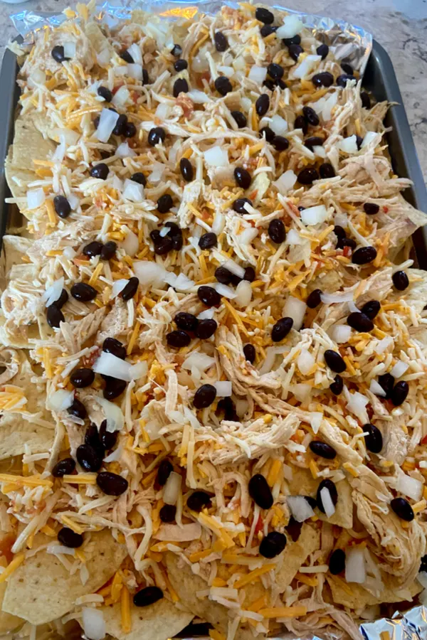 layered nachos 