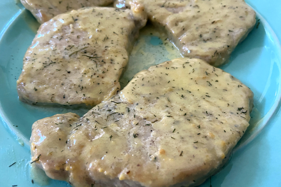 thin pork chops