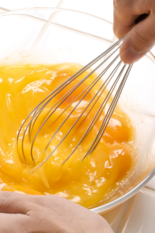 whisking eggs 