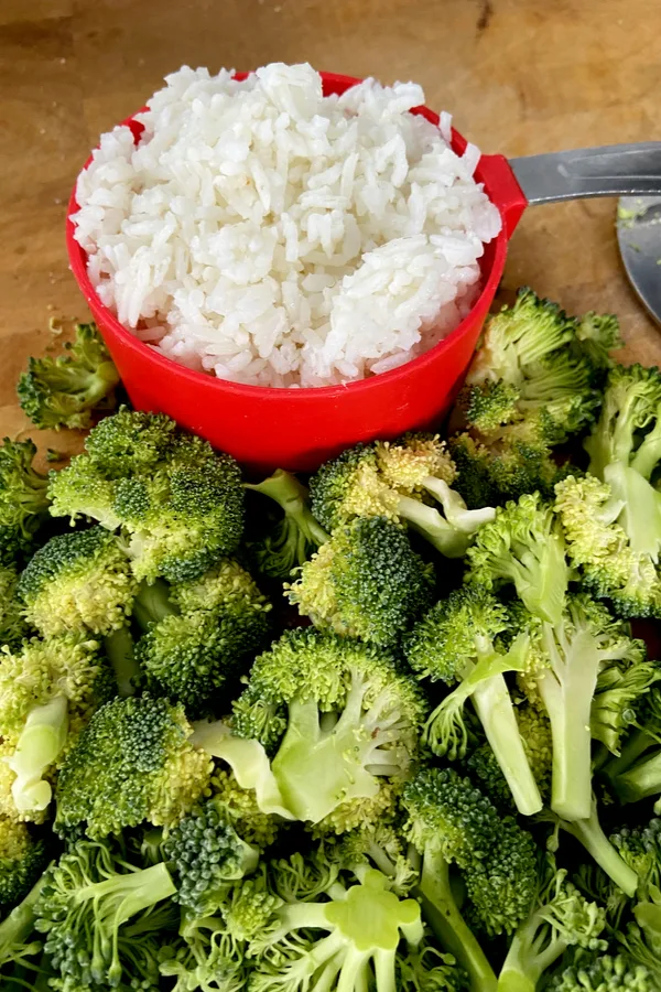 broccoli and rice 