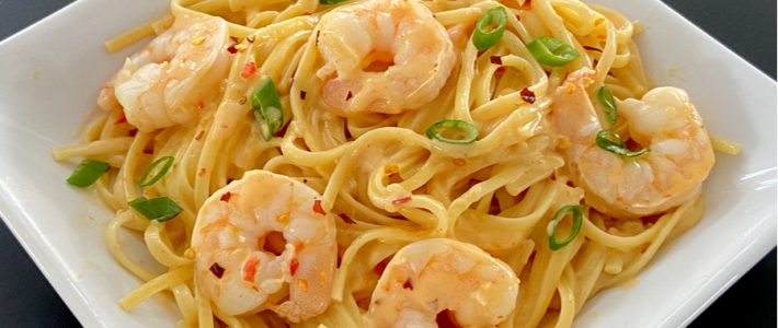 Bang Bang Shrimp Pasta – Instant Pot & Stove Top Instructions Included instant pot bang bang shrimp pasta