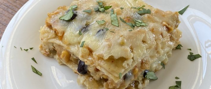 Vegetarian Enchilada Casserole – A Great Recipe for Lent vegetarian enchilada casserole