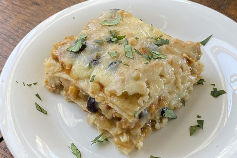 vegetarian enchilada casserole
