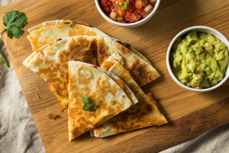 Air Fryer Vegetarian Quesadillas - A Quick and Easy Recipe