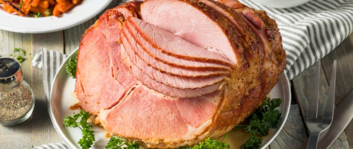 Southern Style Crock Pot Ham With A Coke, Mustard & Pineapple Glaze crock pot ham