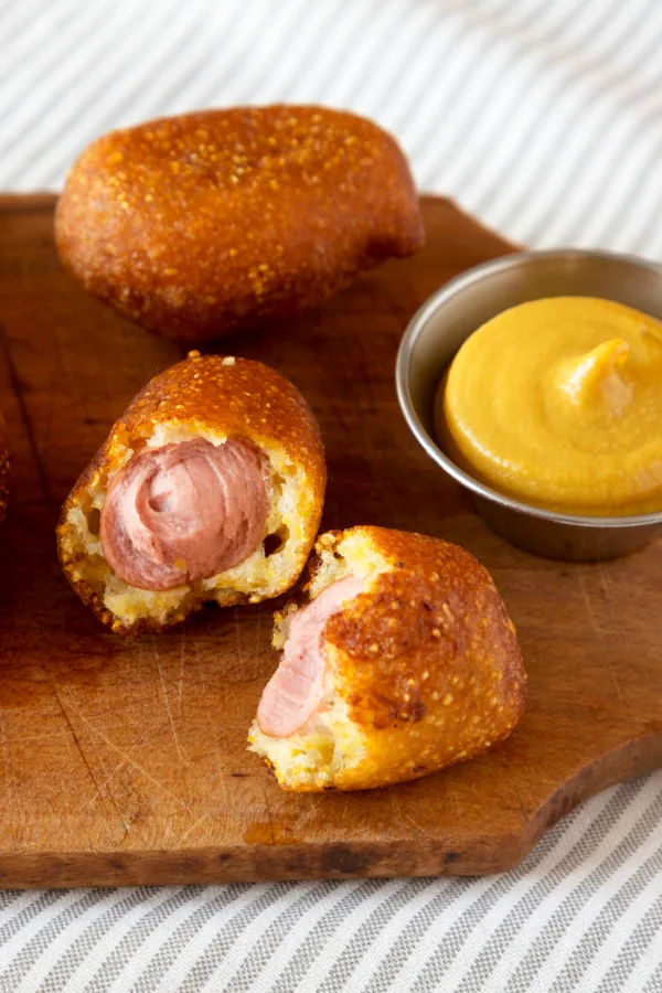 mini corn dogs