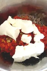 tomatoes and cream cheese