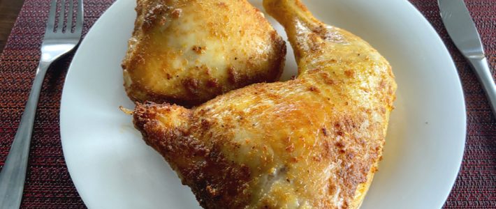 Air Fryer Chicken Leg Quarters – An Easy Chicken Dinner Recipe air fryer chicken leg quarters