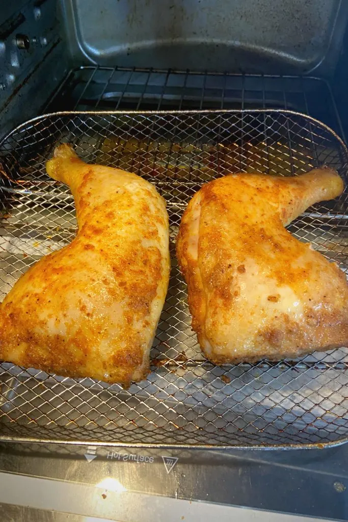 chicken leg quarters in air fryer