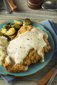 Air Fryer Chicken Fried Steak Recipe With The Best Country Gravy