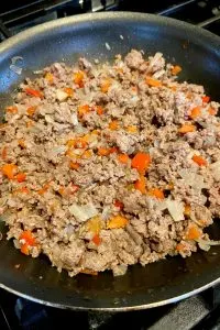 cooked ground beef