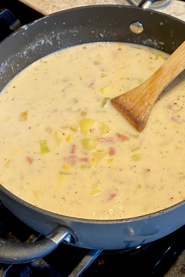 ham and corn chowder