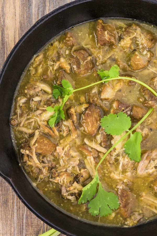 chicken chili verde