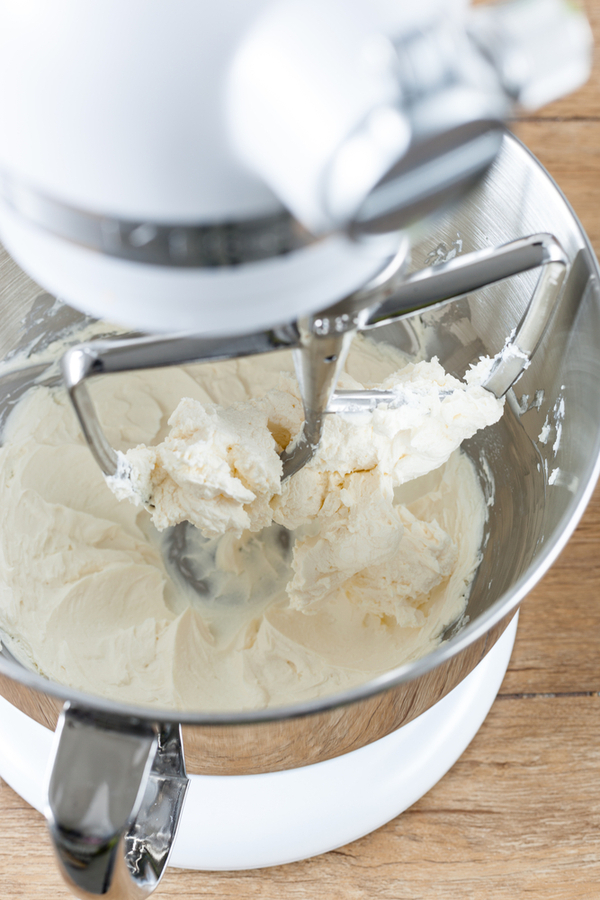 cream cheese mixing bowl