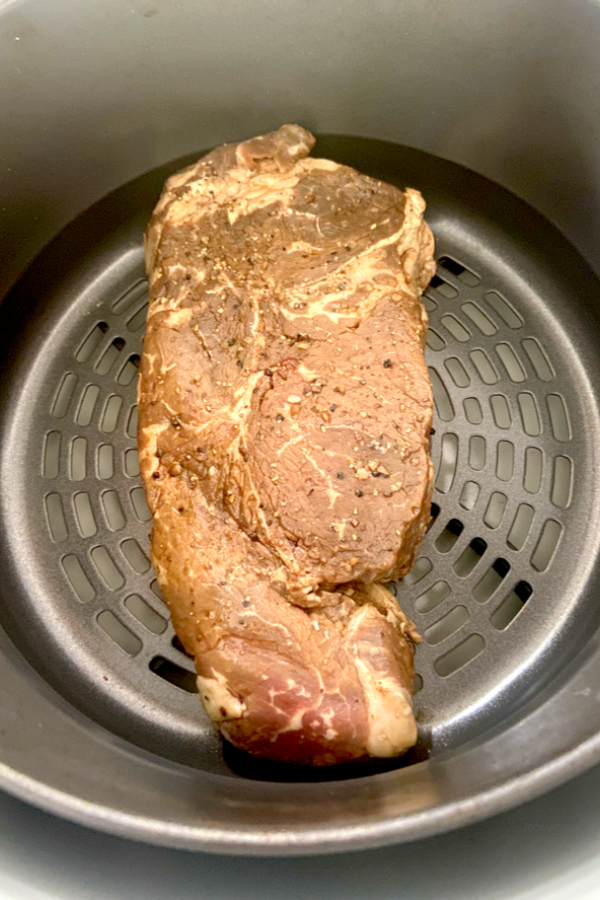 steak in an air fryer
