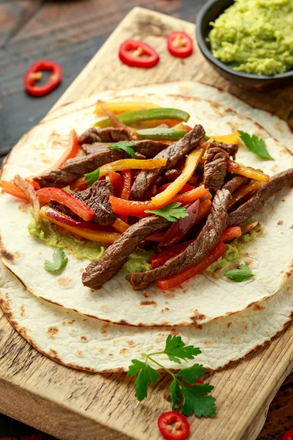 cinco de mayo steak fajitas