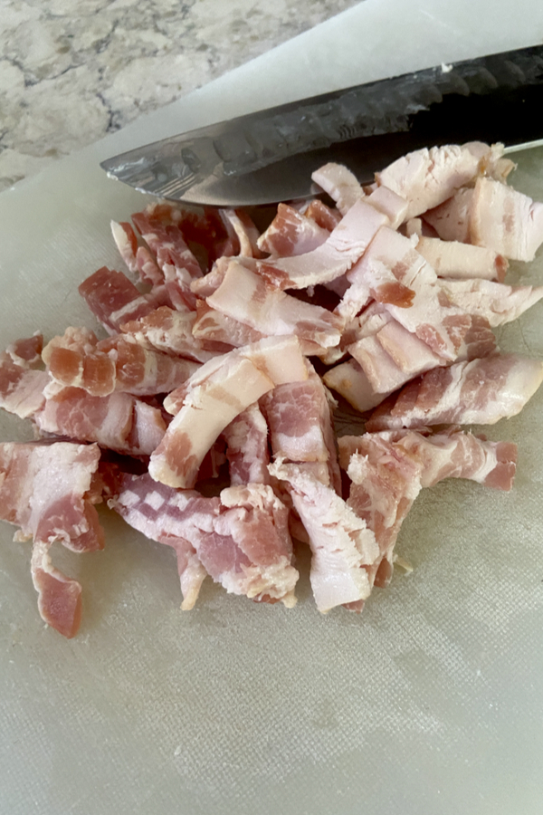 bacon pieces