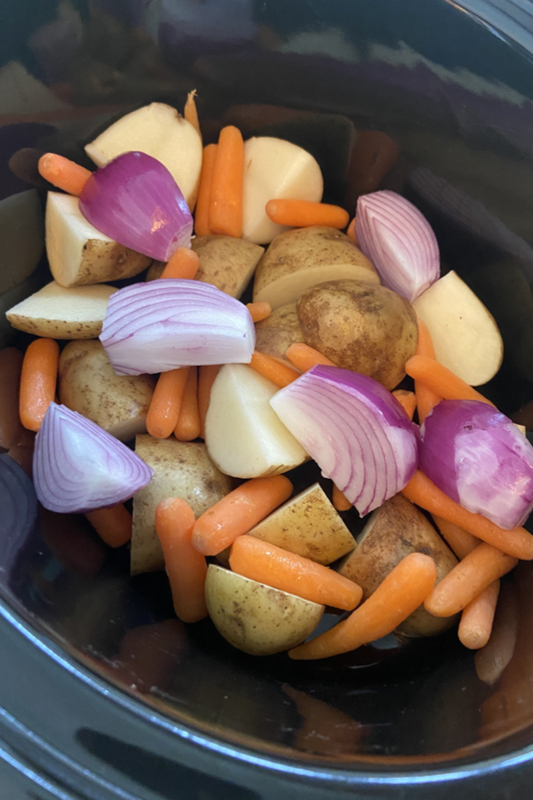 vegetables in crock pot 
