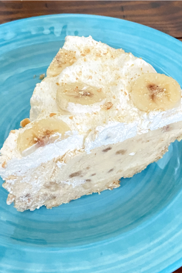 banana cream ice cream pie