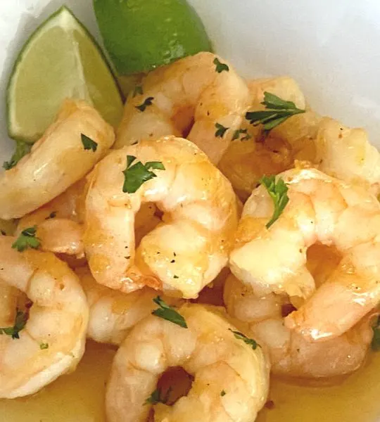 garlic honey lime shrimp