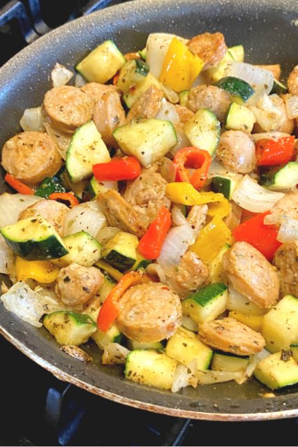 sausage zucchini skillet - Make Your Meals