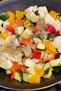 seasoning vegetables