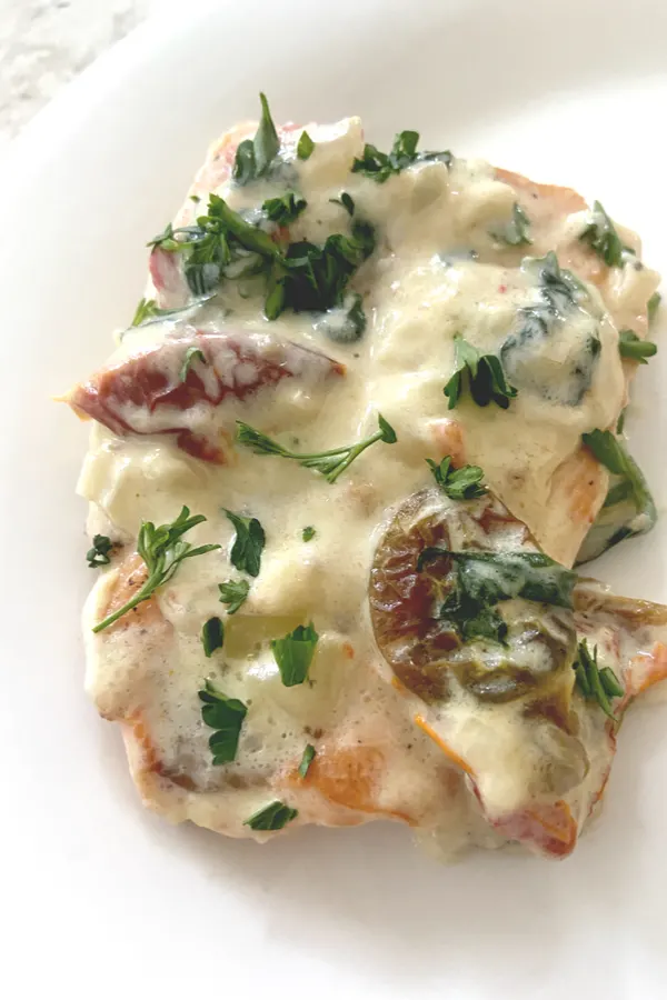 creamy tuscan salmon