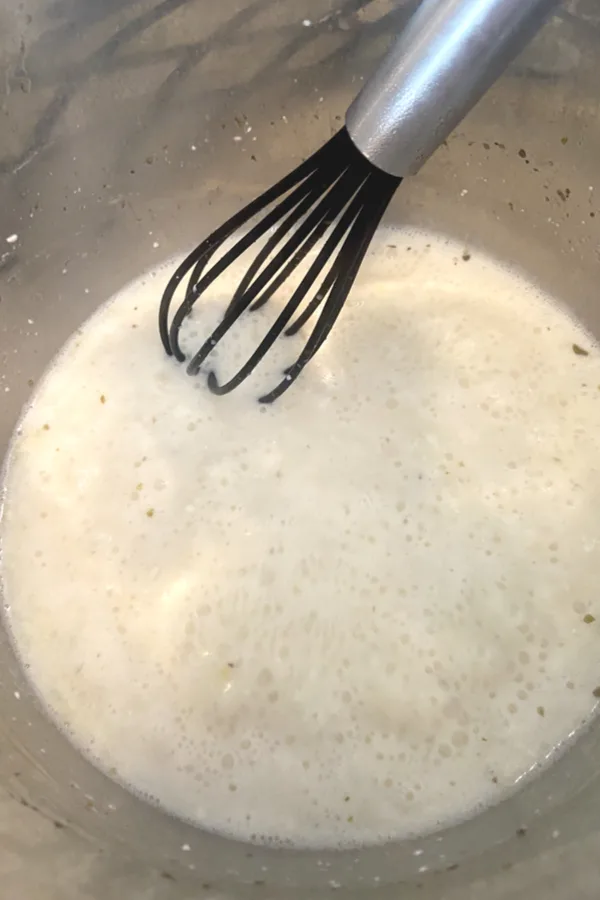 cream sauce 