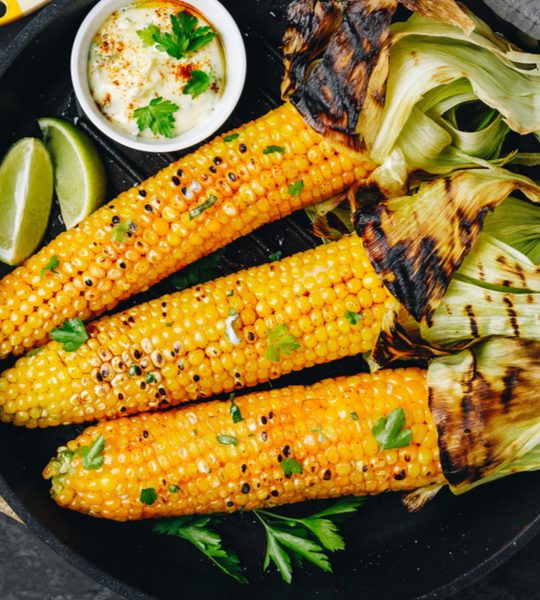 grill corn on the cob