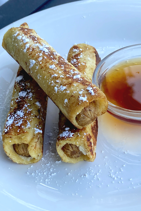 french toast sausage roll ups