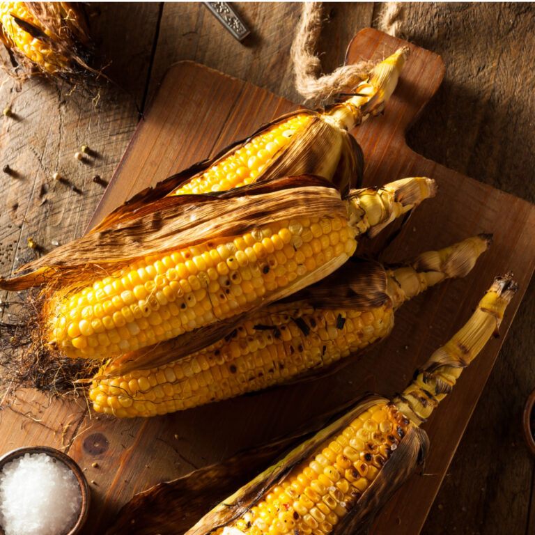 grilled corn on the cob