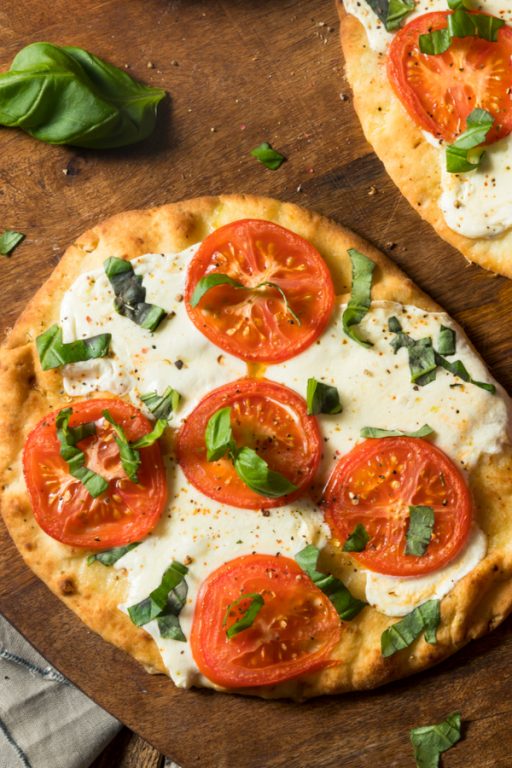 Margherita Flatbread Pizza Recipe - Ready To Eat In Just 15 Minutes!