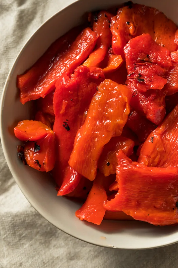 roasted red peppers 