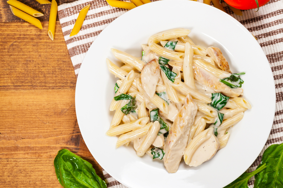 Instant pot chicken alfredo penne online pasta