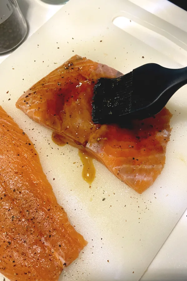 maple glaze salmon 