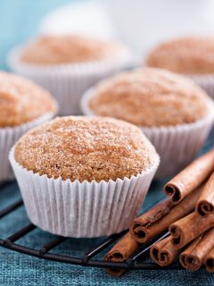 apple cider muffins