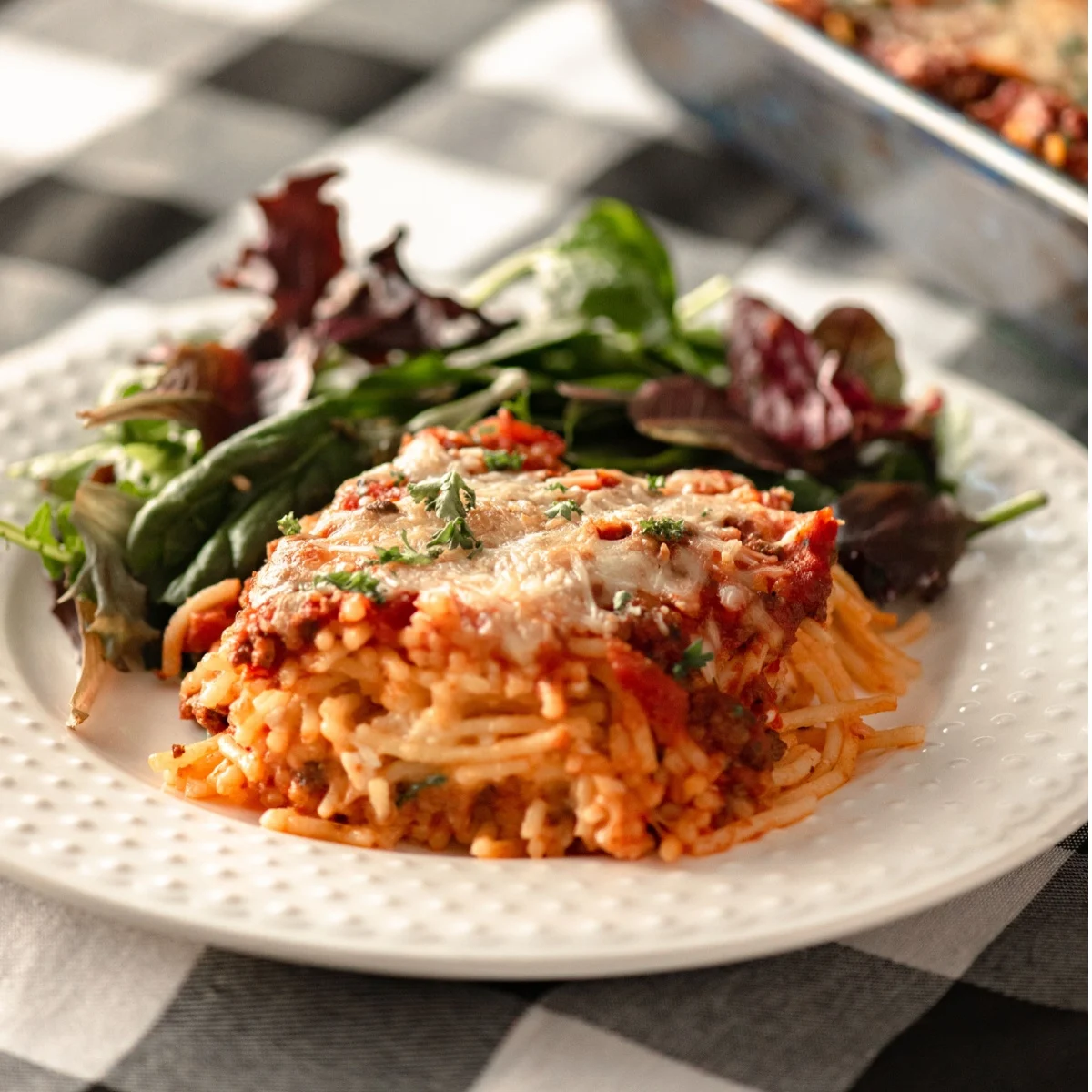 baked spaghetti casserole