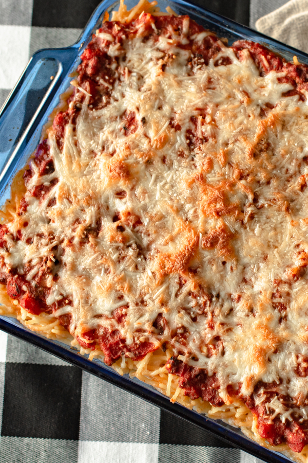 baked spaghetti casserole 