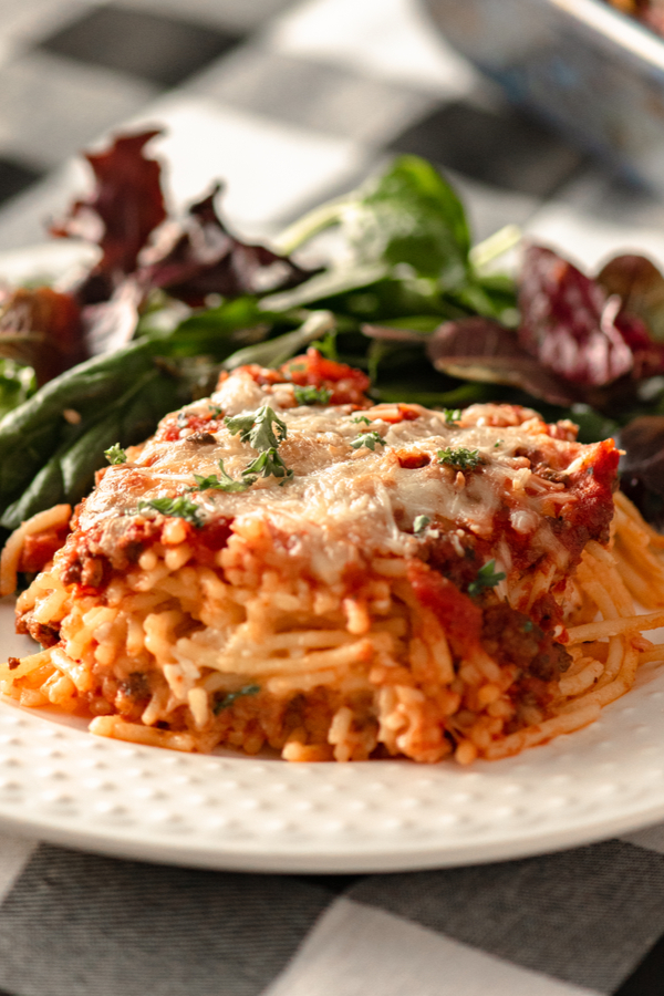 baked spaghetti casserole 