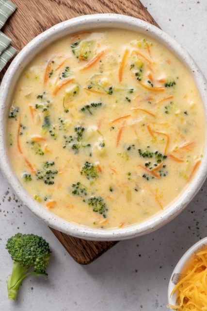 Broccoli Cheddar Soup - Even Better Than Panera Bread's Famous Soup!