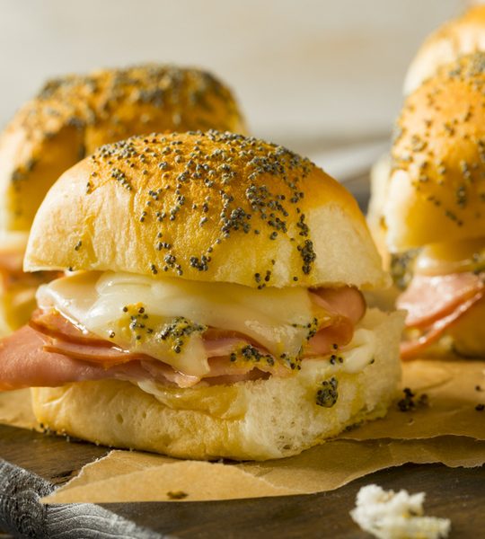 ham and cheese sliders