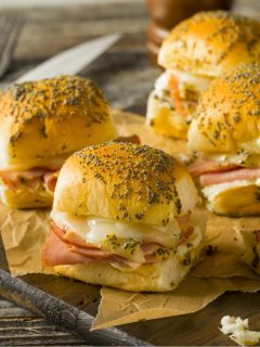 ham and cheese sliders