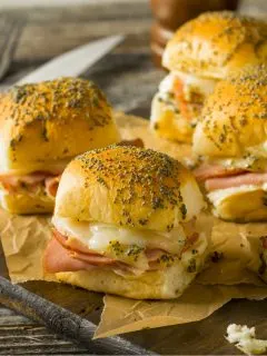ham and cheese sliders