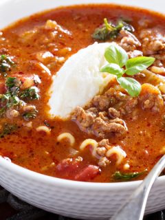 instant pot lasagna soup