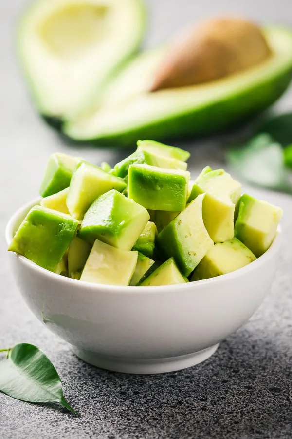 diced avocado