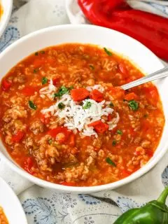 stuffed pepper soup