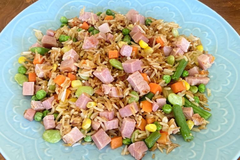 teriyaki ham stir fry