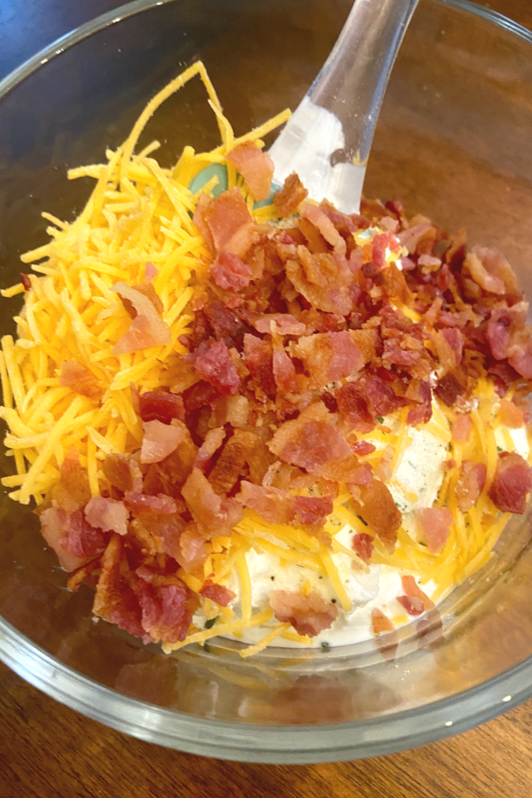 bacon cheese sour cream 